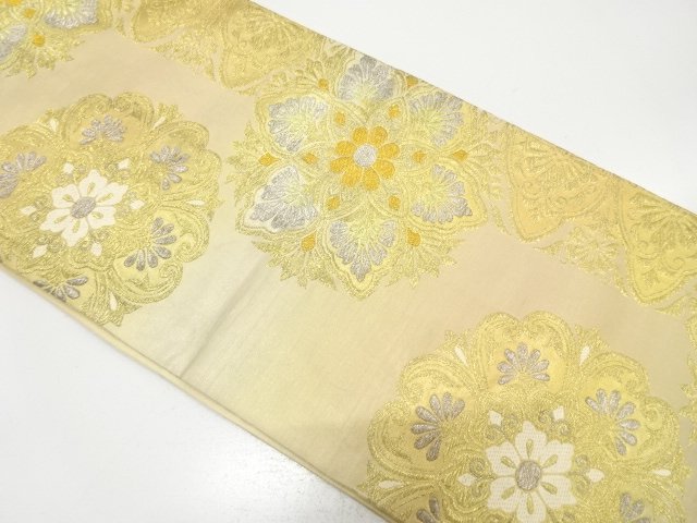 Japanese Kimono / Antique / Fukuro Obi Silk